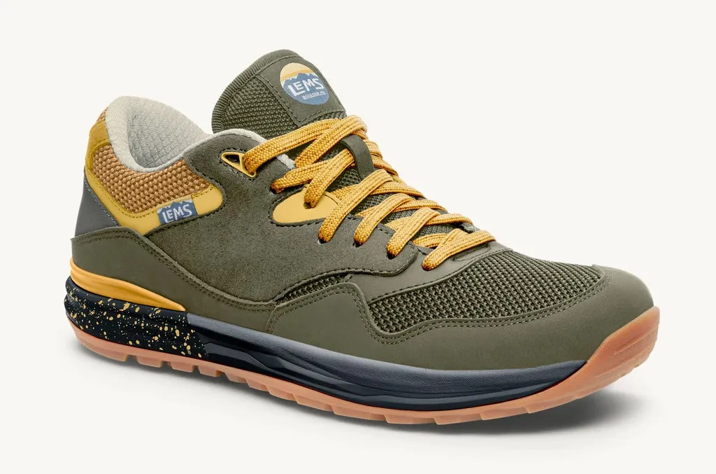 Lems Trailhead V2 Mountain to Town Retro Sneaker Mens - Sage