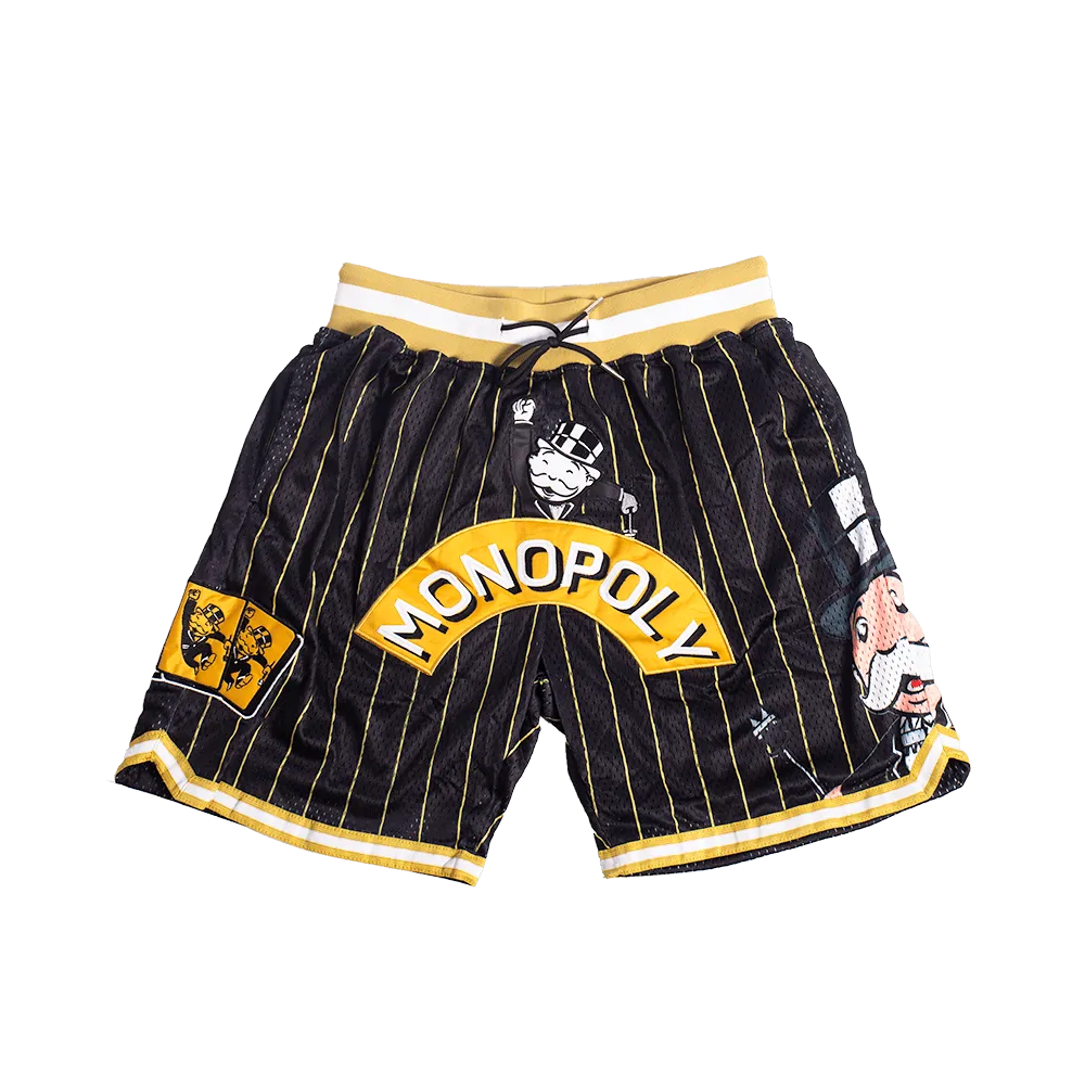 MONOPOLY ALL STAR BASKETBALL SHORTS