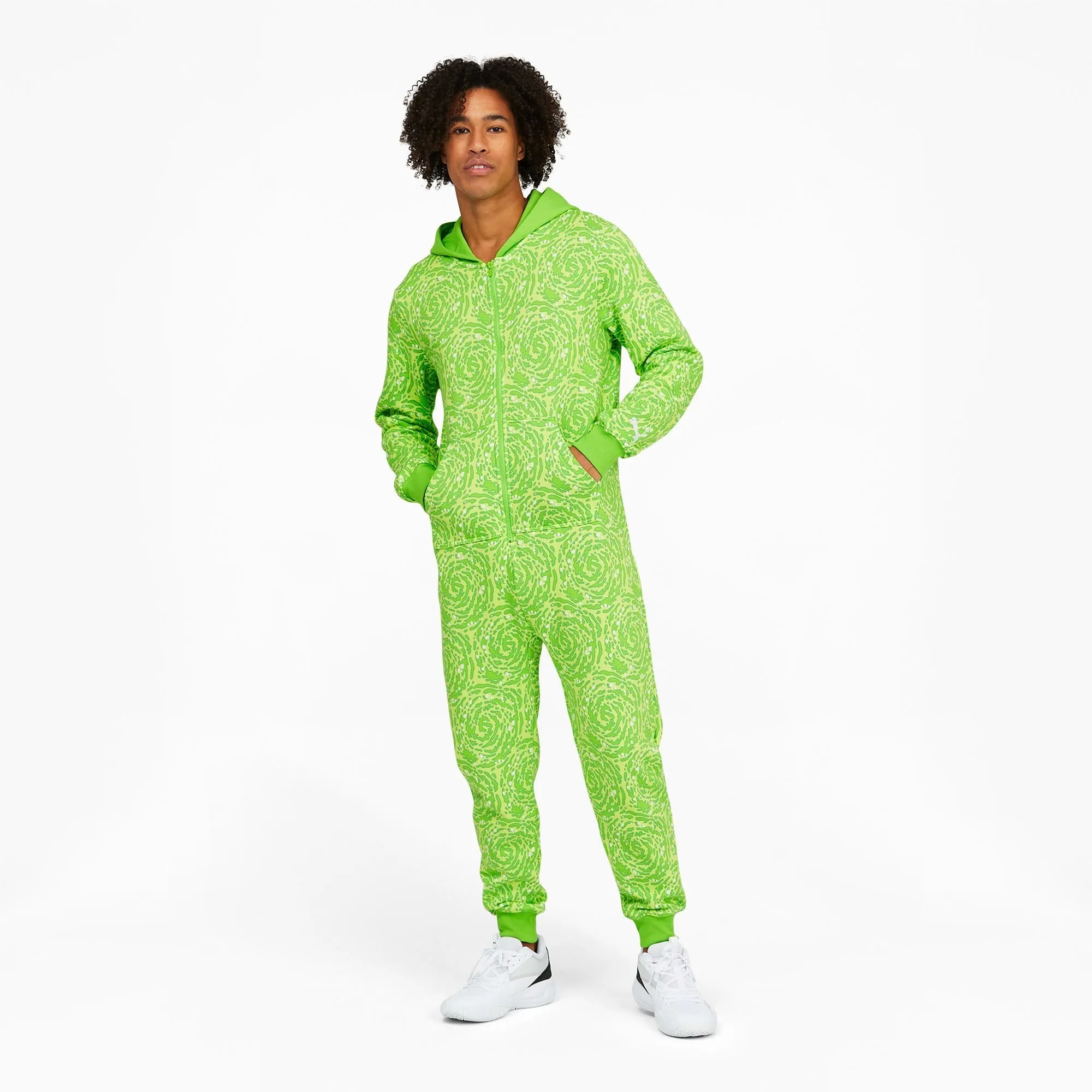 Puma Men Slime Onesie Green 535441-01