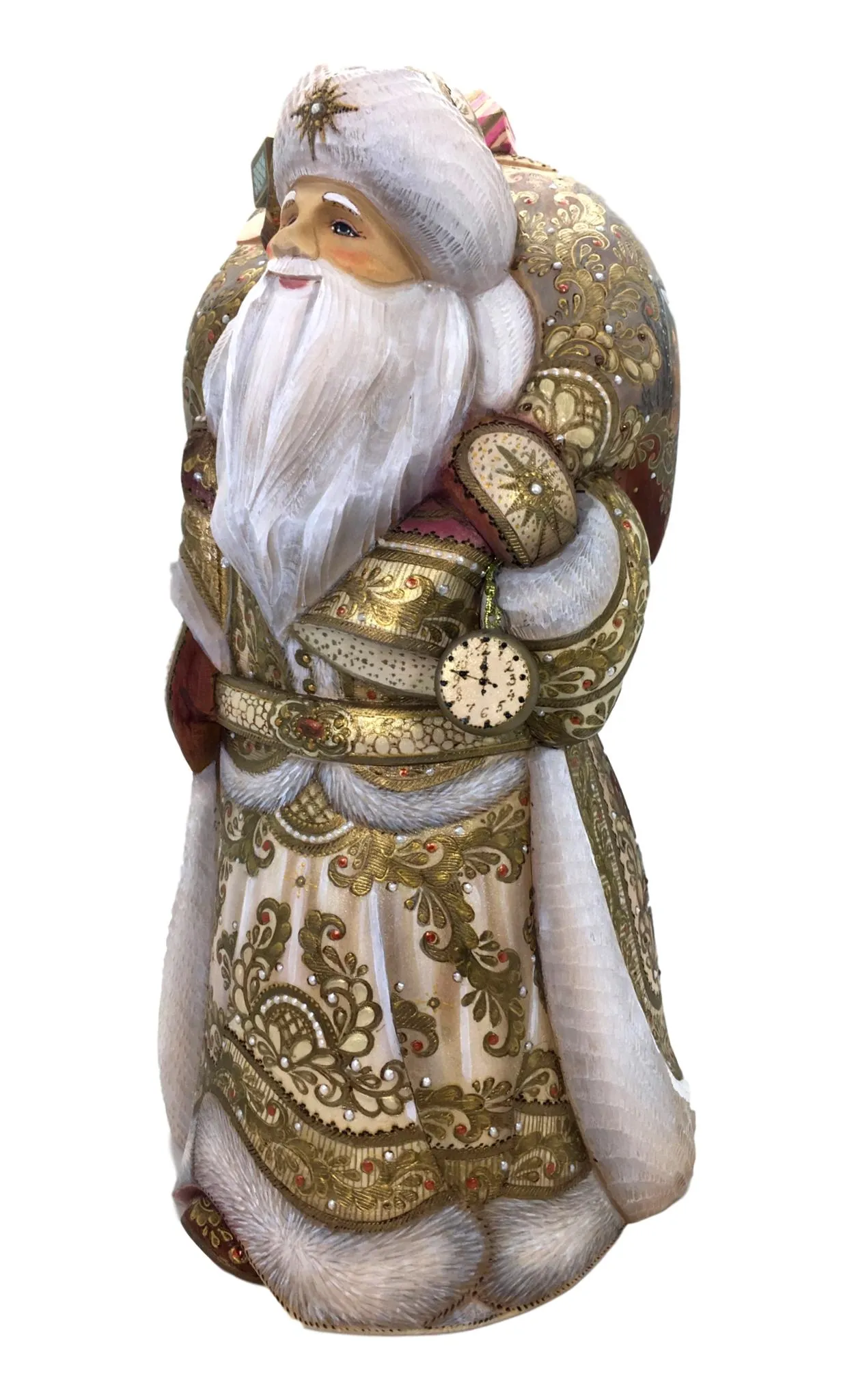 Russian Santa Claus Unique Artwork