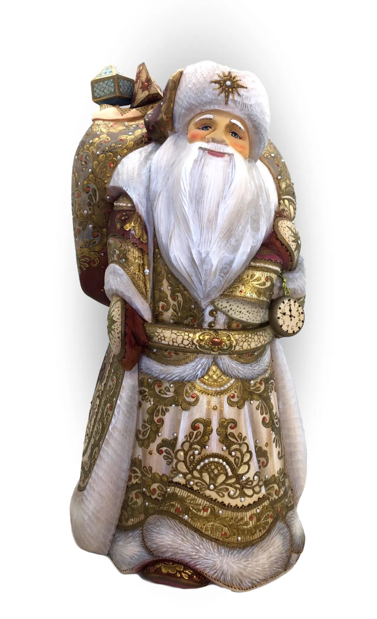 Russian Santa Claus Unique Artwork