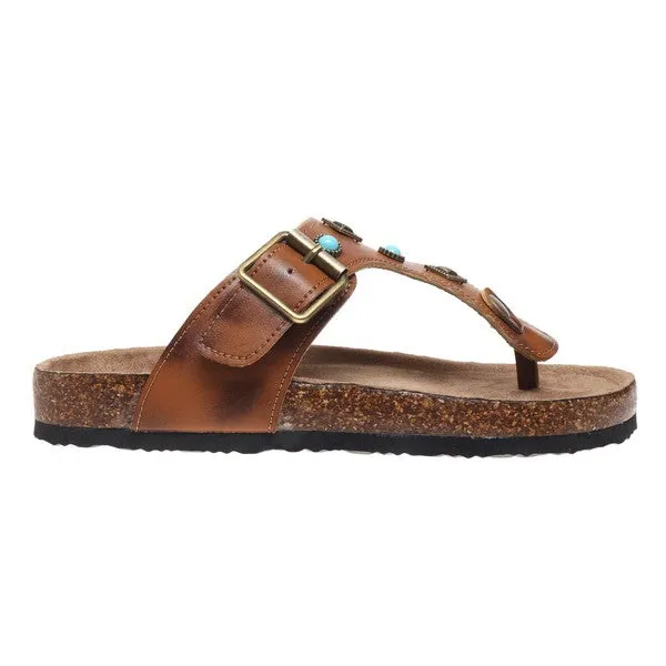 Turquoise Studded Fashion Sandal